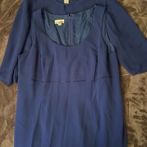 After Dark Chic Blue Dress and matching Top